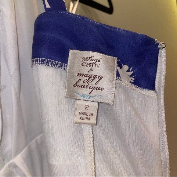 Purple floral Suzi Chin dress - Picture 5 of 5